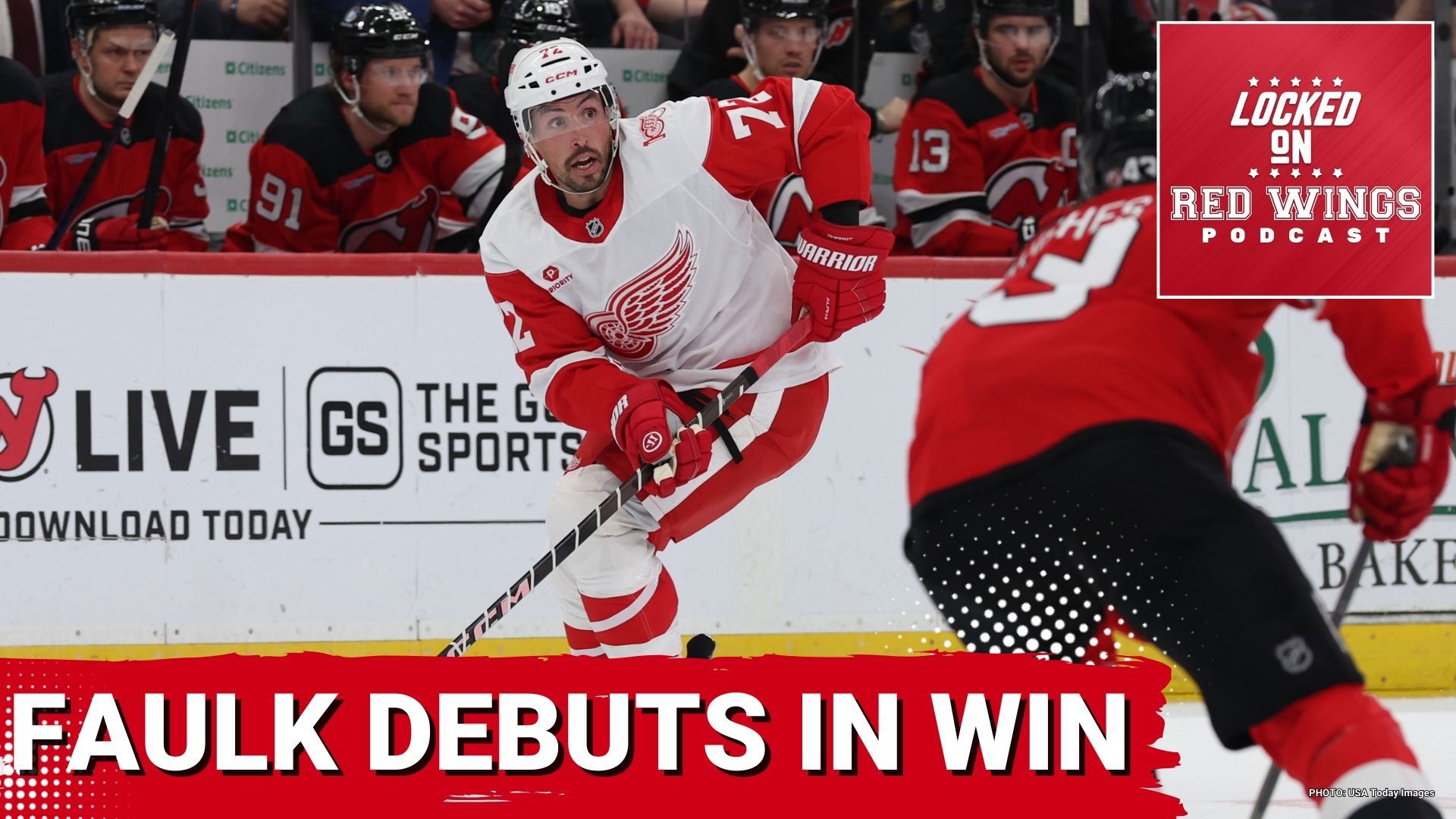 Red Wings add Justin Faulk | Dylan Larkin goes down with injury ...