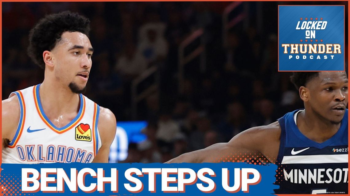 OKC Thunder BENCH MOB FINDS IT vs. Minnesota | SGA Gets 20 in Dramatic Fashion