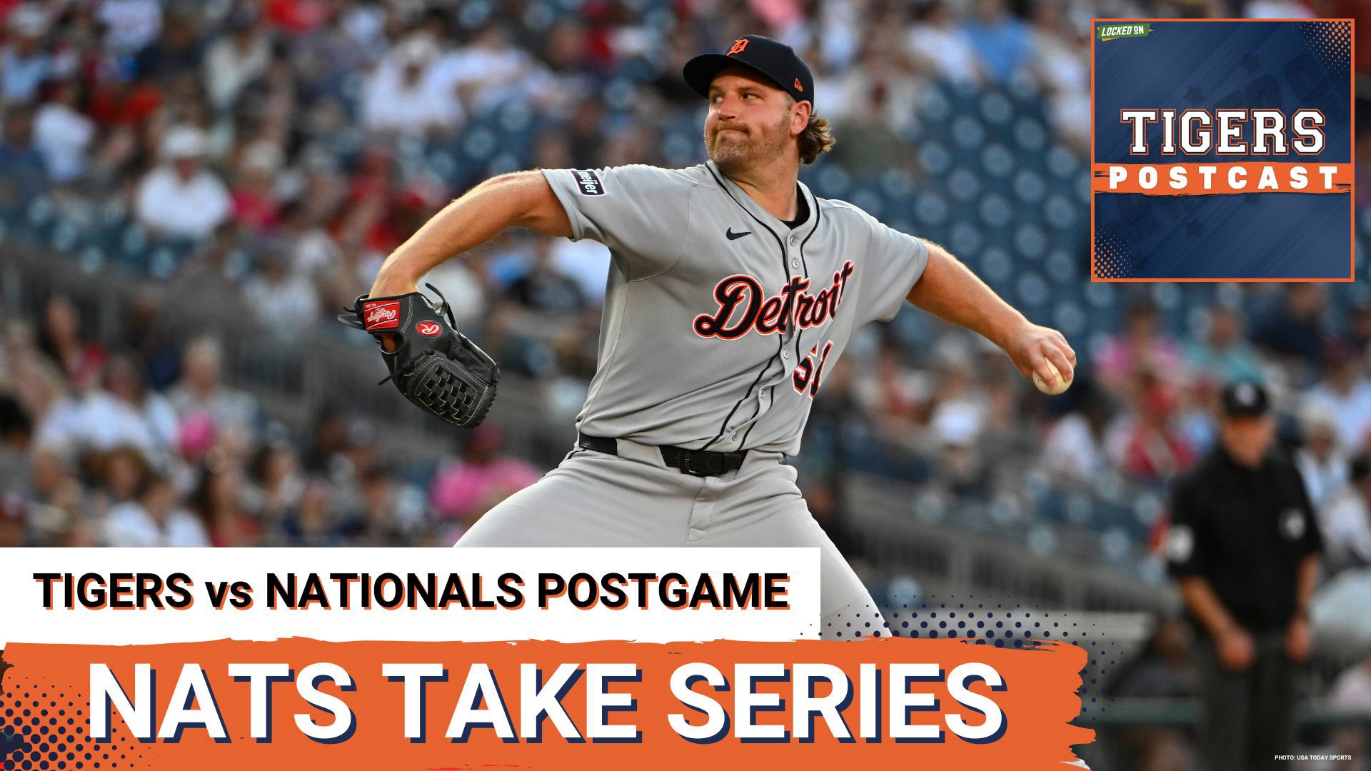 Detroit Tigers lose to Washington Nationals in the rubber match at Nationals Park in Washington DC.