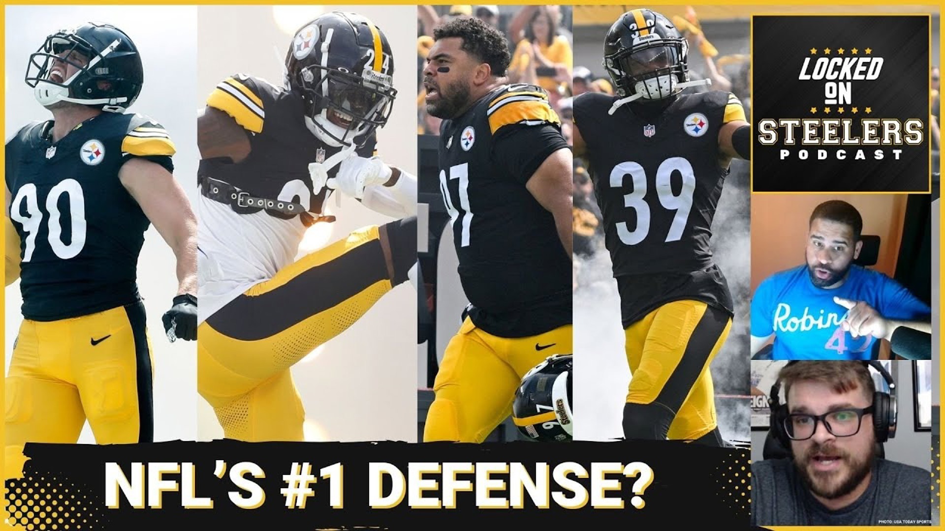 The Pittsburgh Steelers' defense ranks as the NFL's top unit after three games.