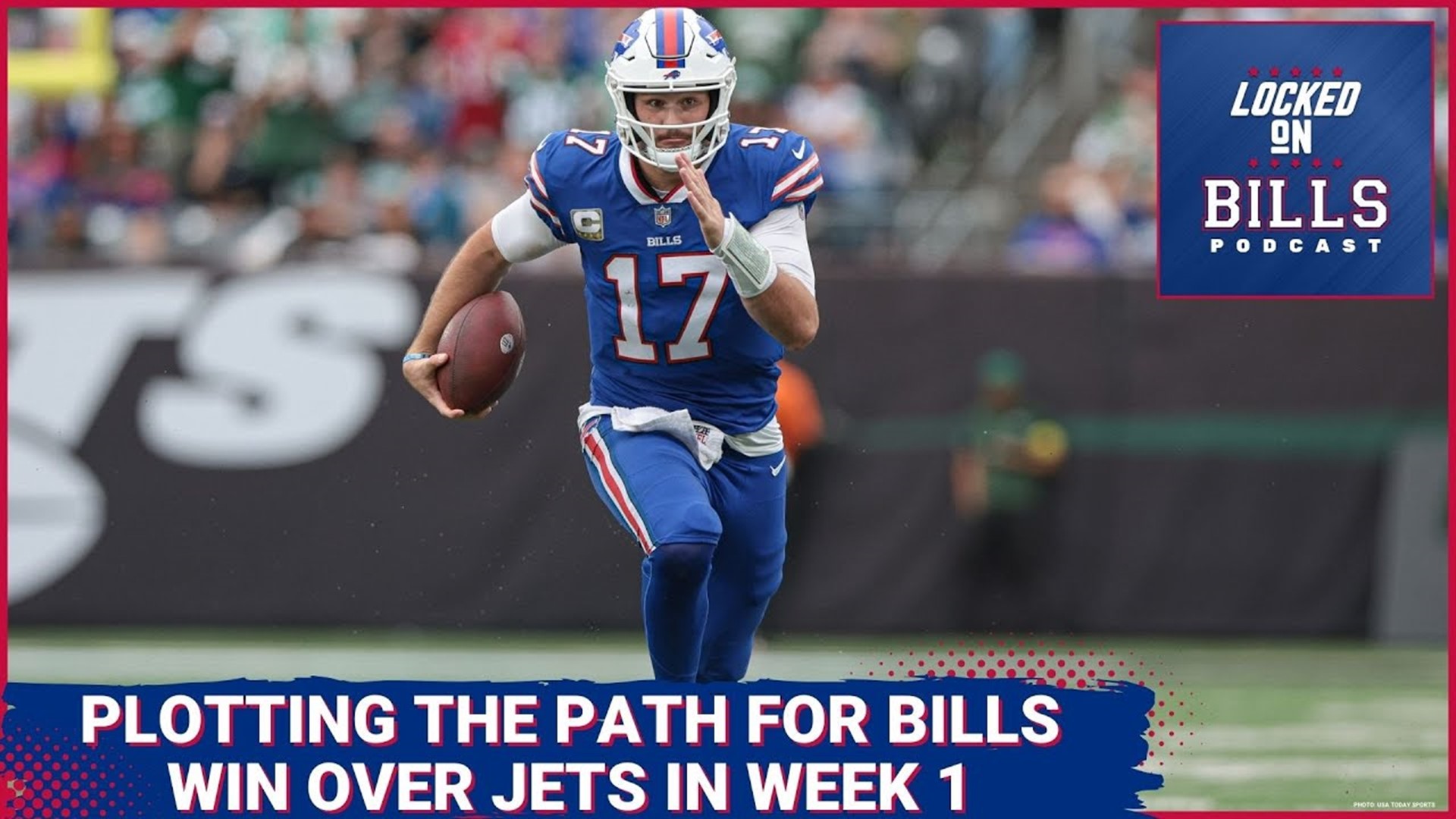 Buffalo Bills vs New York Jets. Plotting the path for Josh Allen to top  Aaron Rodgers in Week One