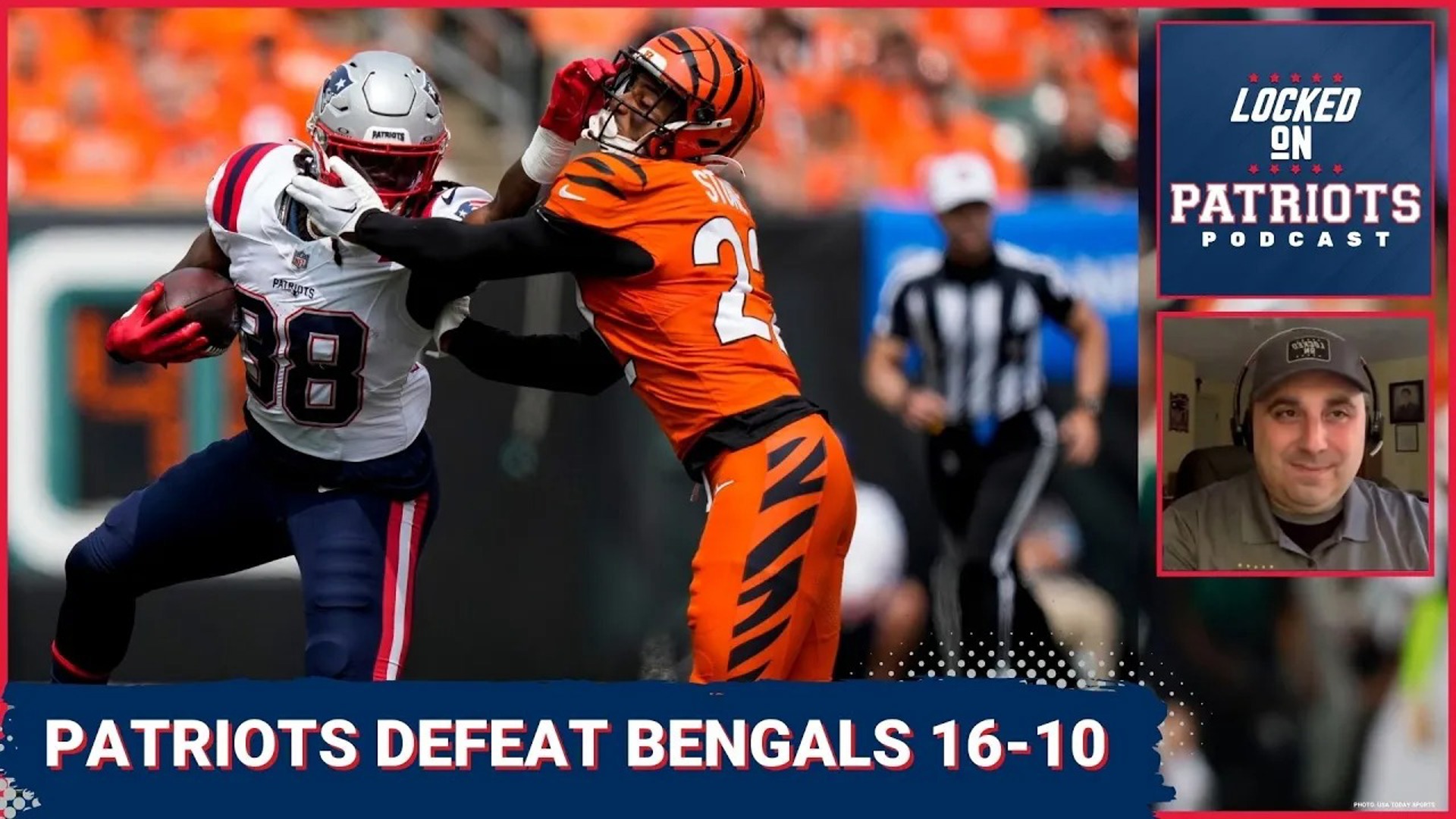 The New England Patriots rode a monster performance from running back Rhamondre Stevenson to a 16-10 upset victory over the Cincinnati Bengals in Week 1.