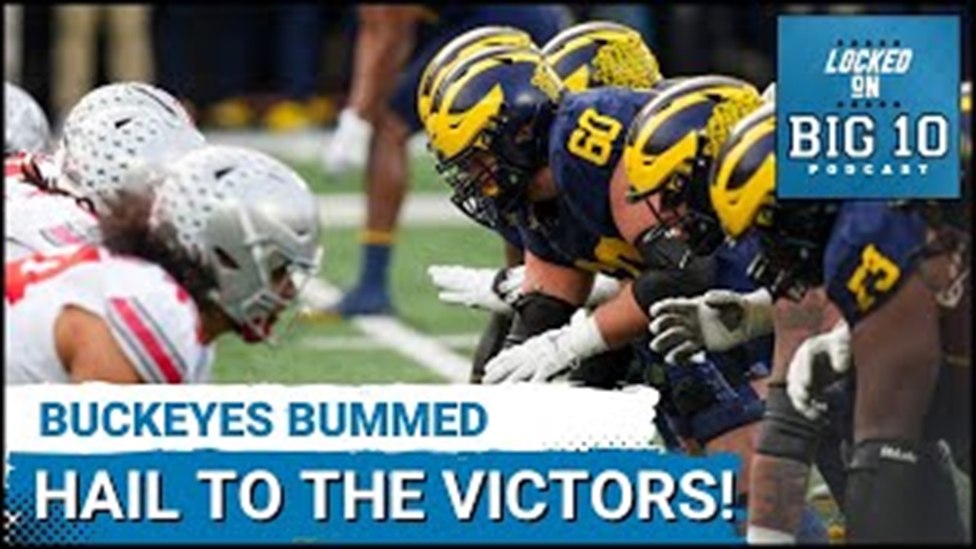 The Michigan Wolverines beat the Ohio State Buckeyes for the third consecutive time.  This time they managed victory in The Game without suspended coach Jim Harbaugh