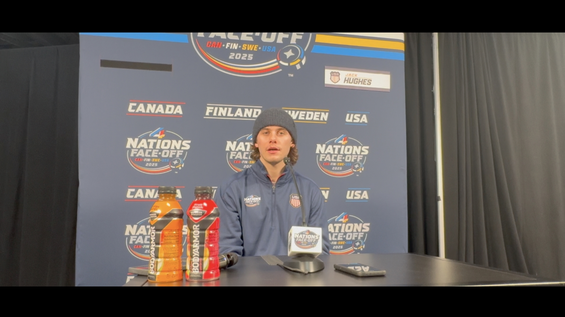 Bonus Episode: 4 Nations Face-Off Media Availabilities From Jack Hughes ...