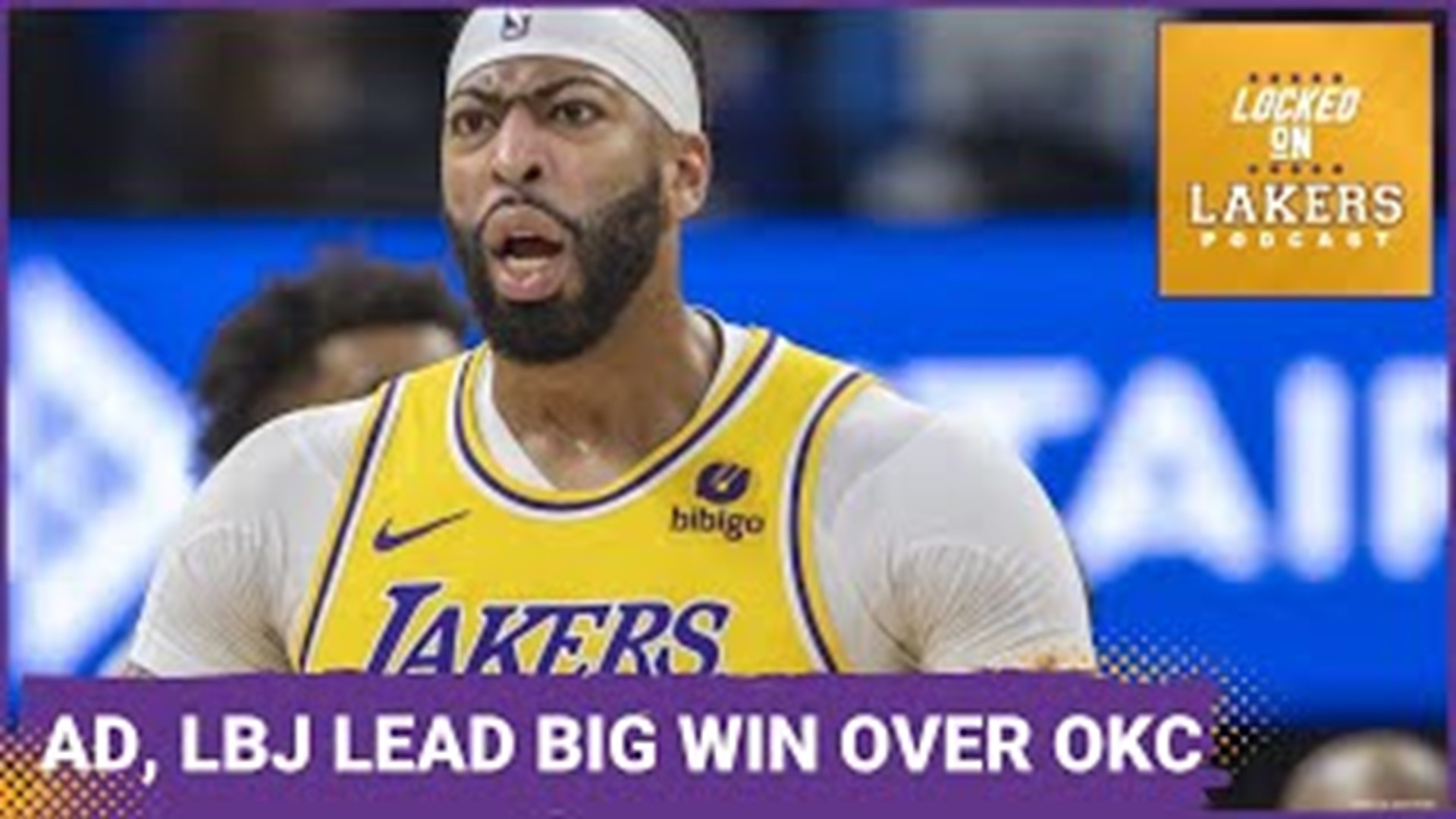 Lakers Get 129-120 Win Over Thunder, Fueled By LeBron, Anthony Davis ...