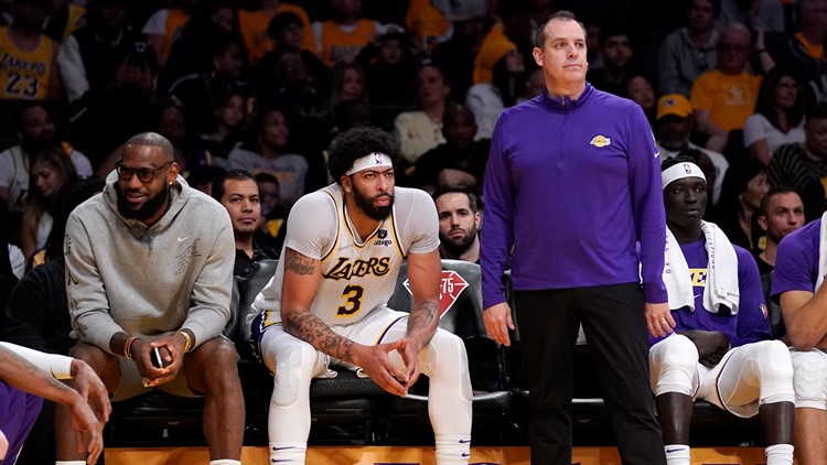 Lakers fire title-winning coach Frank Vogel after missing NBA playoffs