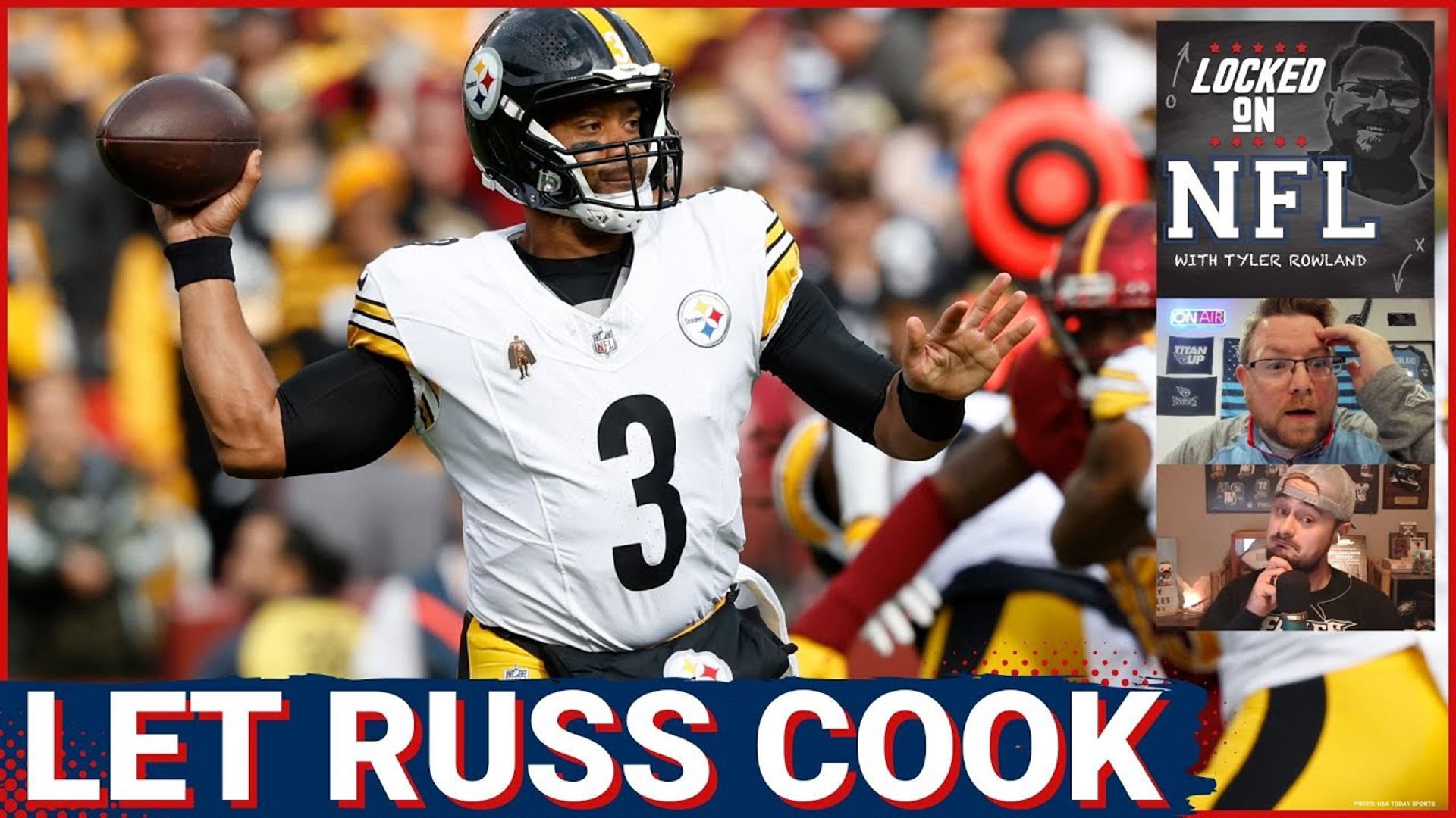 The Pittsburgh Steelers won the best game of the weekend against the Washington Commanders on the arm of Russell Wilson who cooked all day long in the big moments.