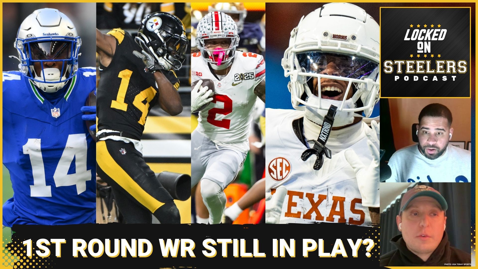 The Steelers met with Emeka Egbuka before the Ohio State Pro Day. Christopher Carter and Mike DeFabo discuss whether the Steelers are still looking at receivers.