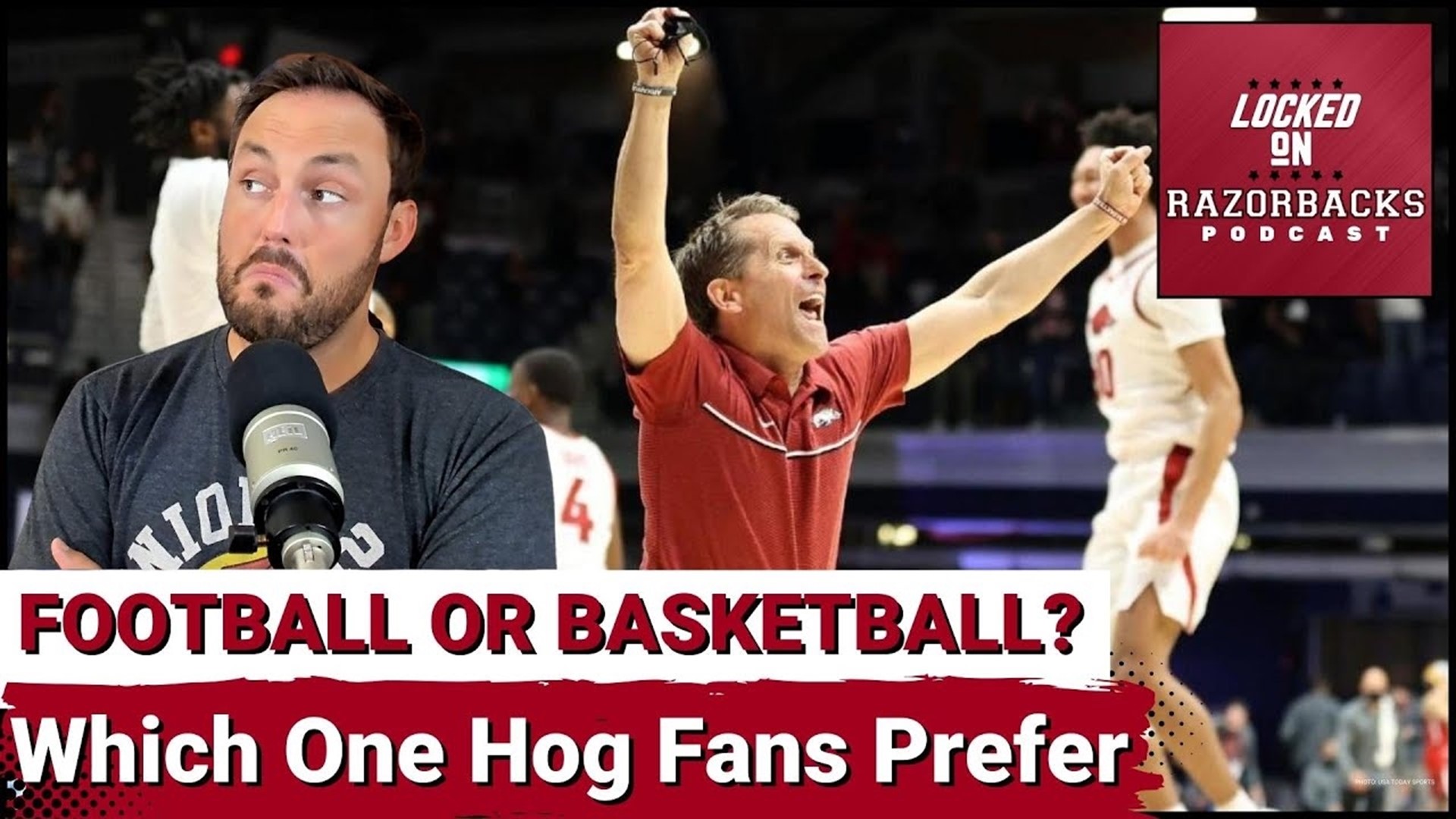 Hog fans have experienced success in both football and basketball over the past 30 years, but never seemed to have been at the same time.