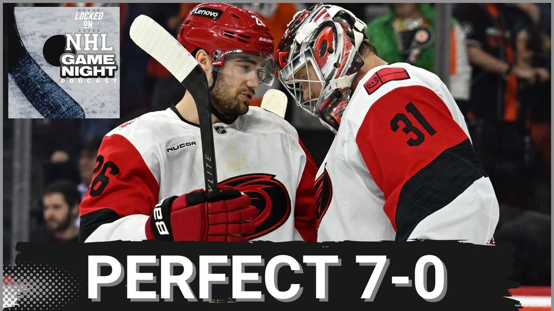 GAME NIGHT: Frederik Andersen LEADS Hurricanes Over Flyers—Carolina now ...