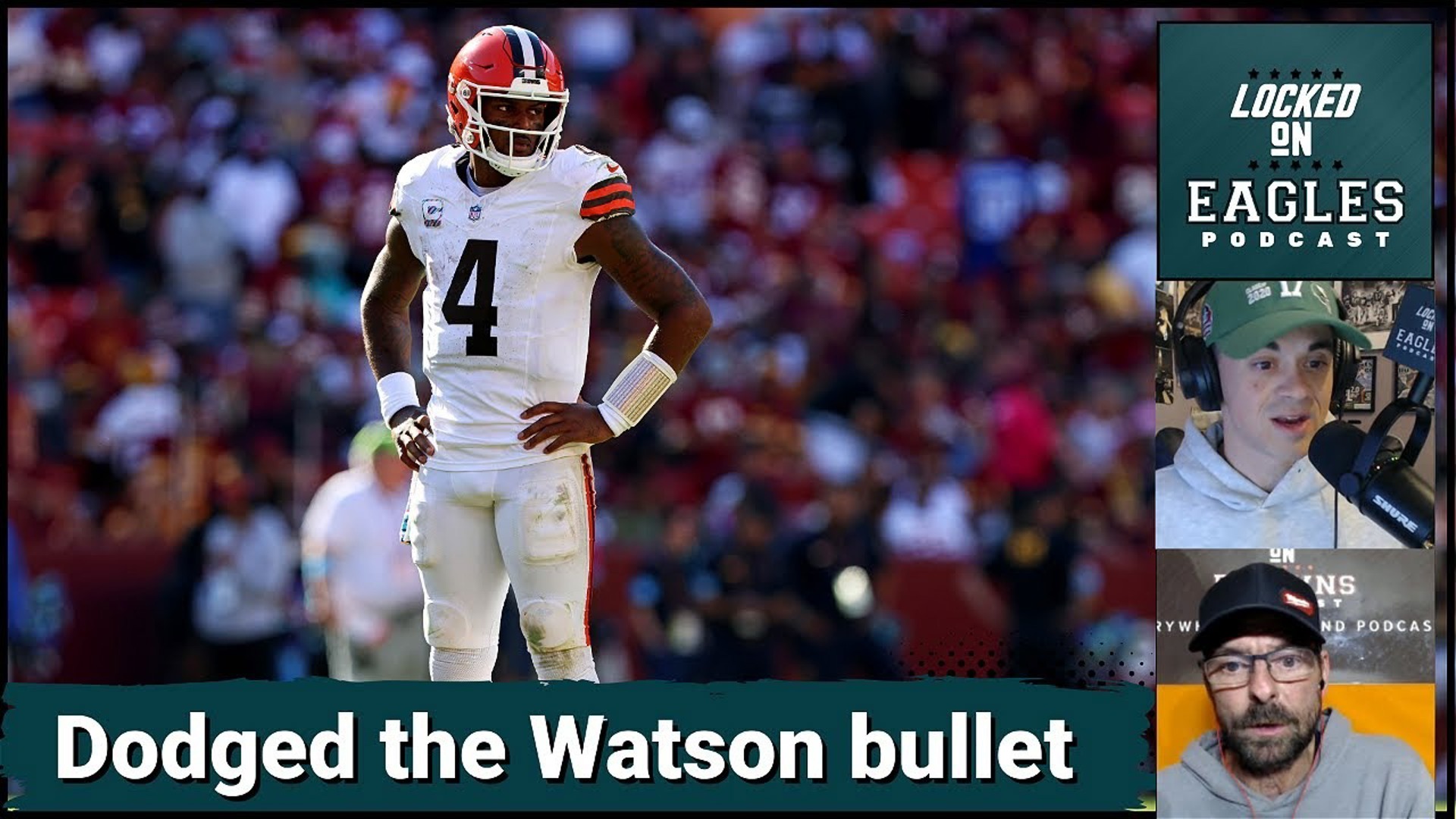 How lucky are the Philadelphia Eagles that they didn't trade for Deshaun Watson back in 2022?