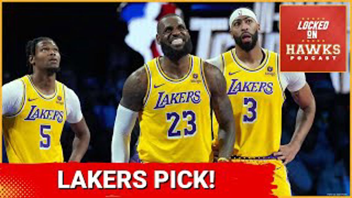 Atlanta Hawks Los Angeles Lakers 2025 NBA Draft pick, LeBron James