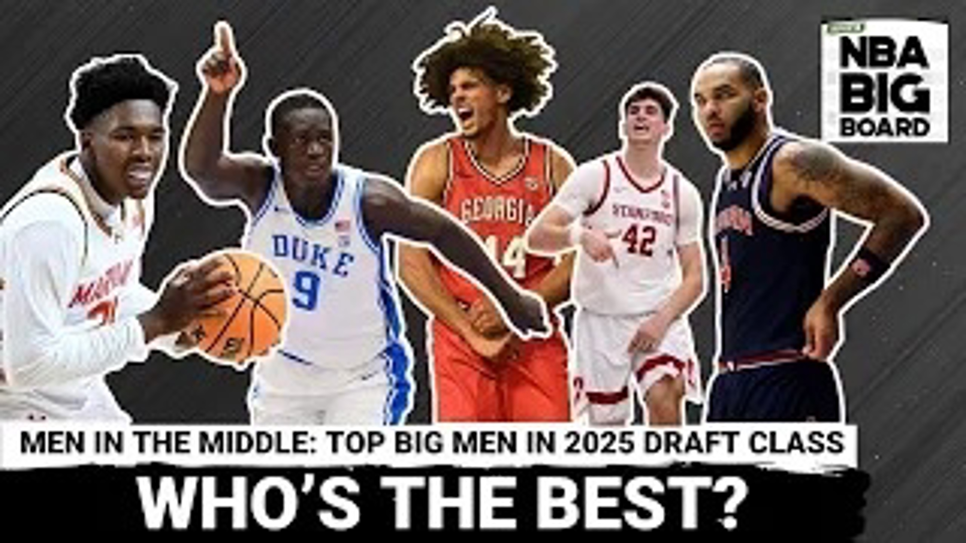 In this episode of the Locked On NBA Big Board podcast, Rafael Barlowe and Leif Thulin dive into Leif’s top big-man prospects for the 2025 NBA Draft.