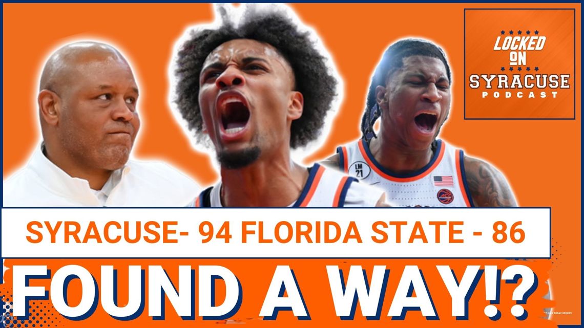 REACTION: Syracuse Basketball TAKES DOWN Florida State | The Orange are on a 3 Game WIN STREAK
