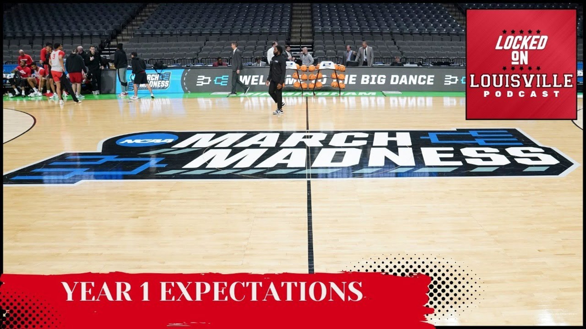 Even with a new coach, the expectations of making the NCAA Tournament remain the same for Louisville