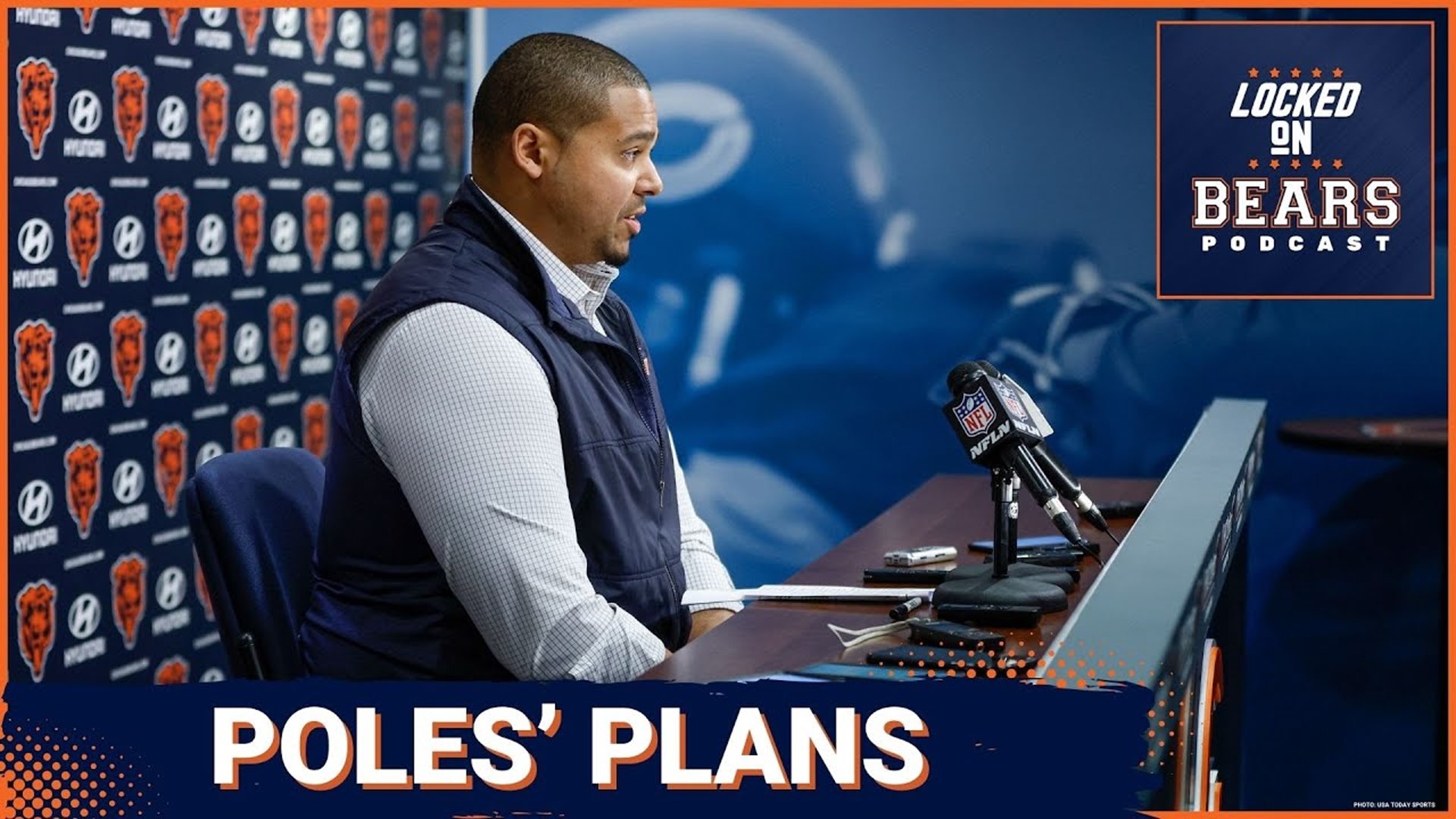 After making major decisions on Matt Eberflus and Luke Getsy, Chicago Bears general manager Ryan Poles also gave some hints about what the team would do next