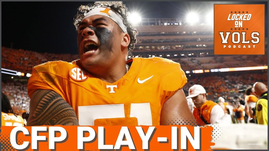 Tennessee Football vs Alabama Crimson Tide. A College Football Playoff