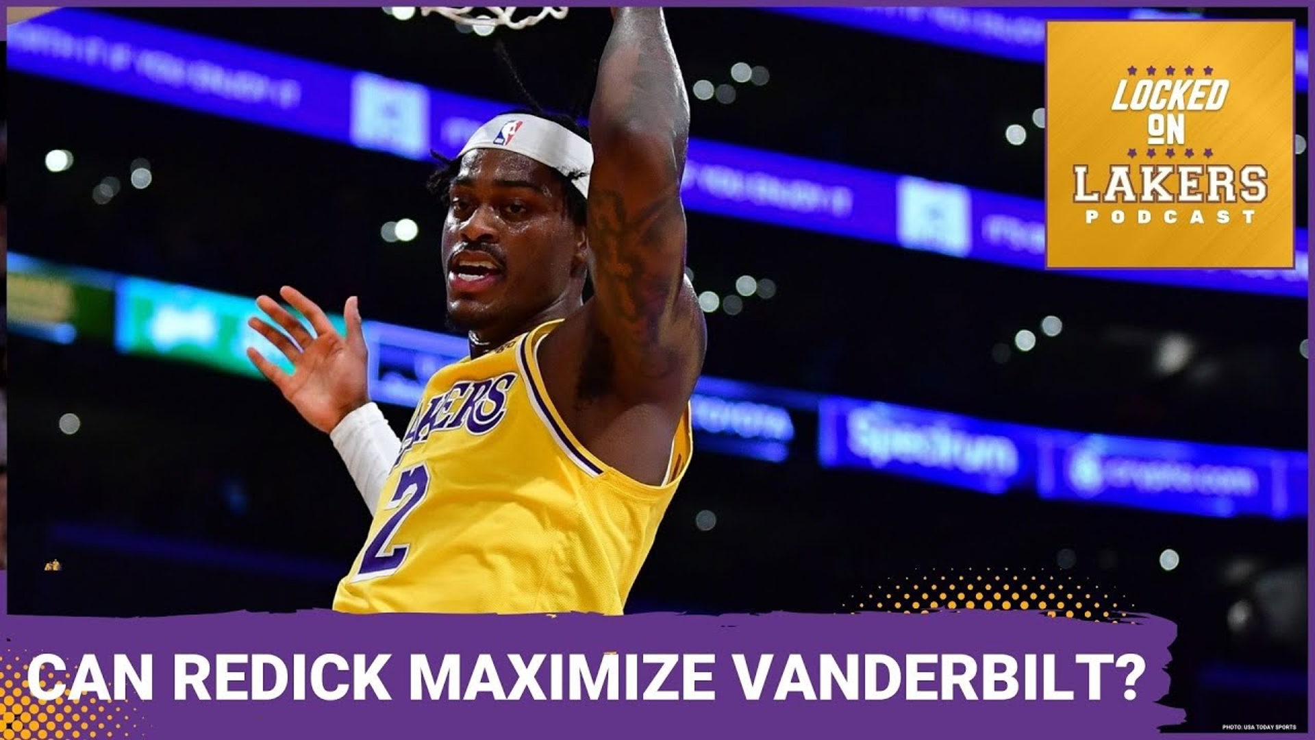 The Lakers are hoping to get healthy again this year. Jarred Vanderbilt was a non-factor for most of the season thanks to injury, and the Lakers suffered greatly.