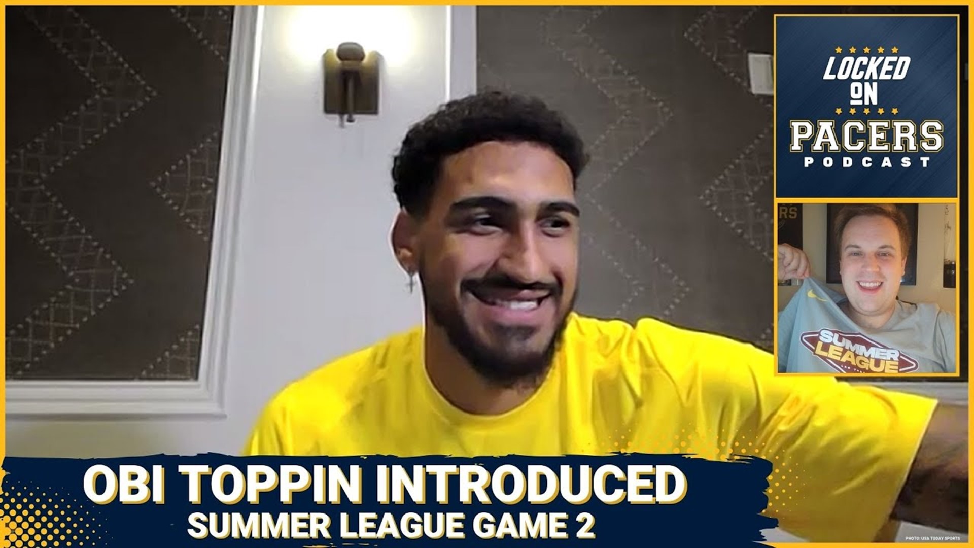 Obi Toppin introduced by Indiana Pacers. Summer League game 2 recap. NBA Midseason tournament