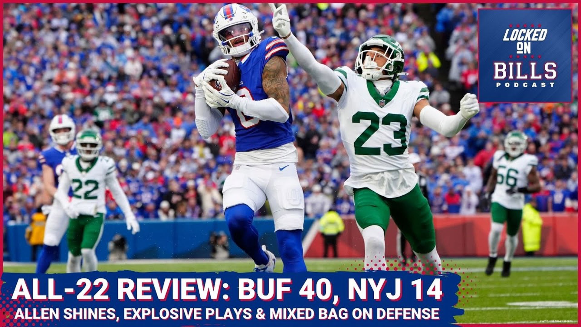 Bills 40, Jets 14: What film revealed in Josh Allen’s 3 TD performance ...