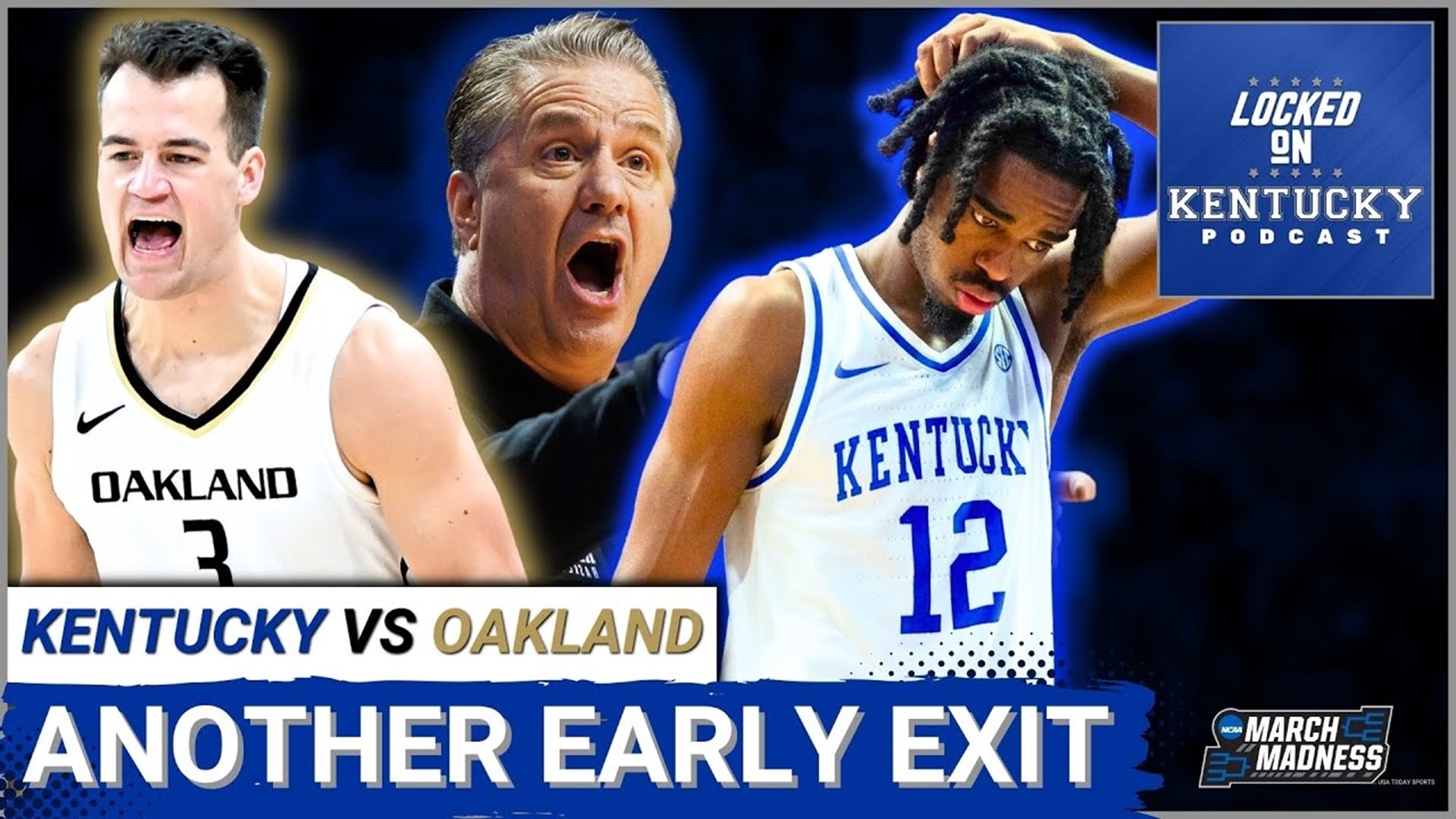 Kentucky basketball has been upset again in the NCAA tournament.