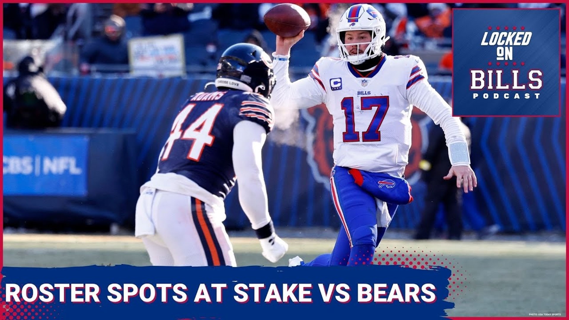 Is Josh Allen playing today vs. the Bears?