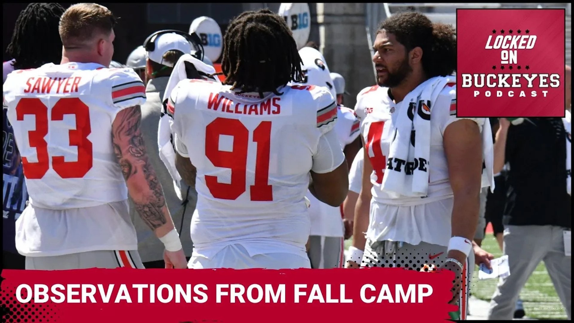 JT Tuimoloau, Sonny Styles Get Everyone's Attention on Day 1 of Ohio State Buckeyes Fall Camp