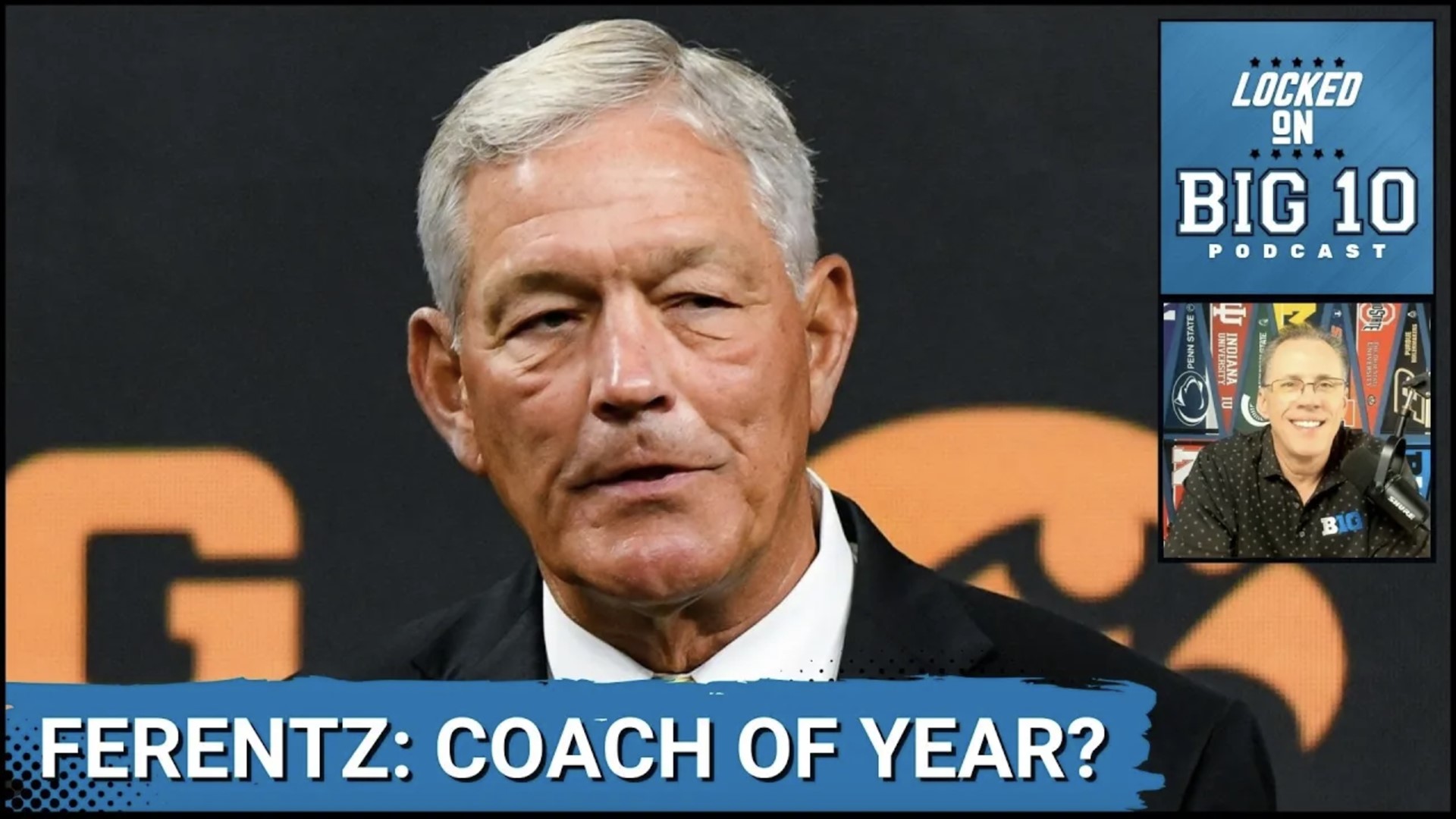 Iowa Hawkeyes football coach Kirk Ferentz should be considered Big 10 Coach of the Year for the magic trick he's pulling off.