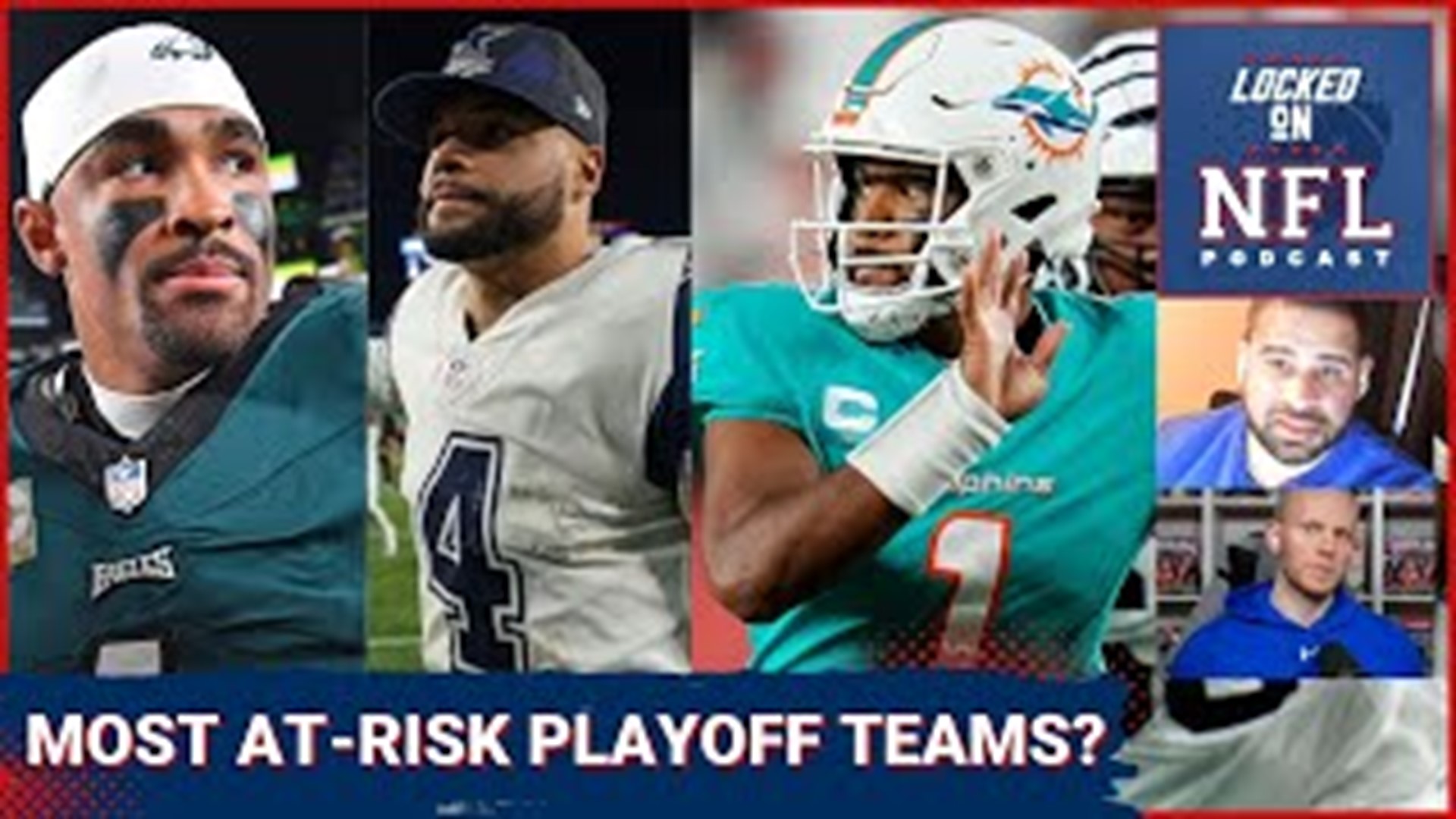 The Philadelphia Eagles, Dallas Cowboys and Miami Dolphins are all among teams that have punched their ticket to the NFL playoffs.