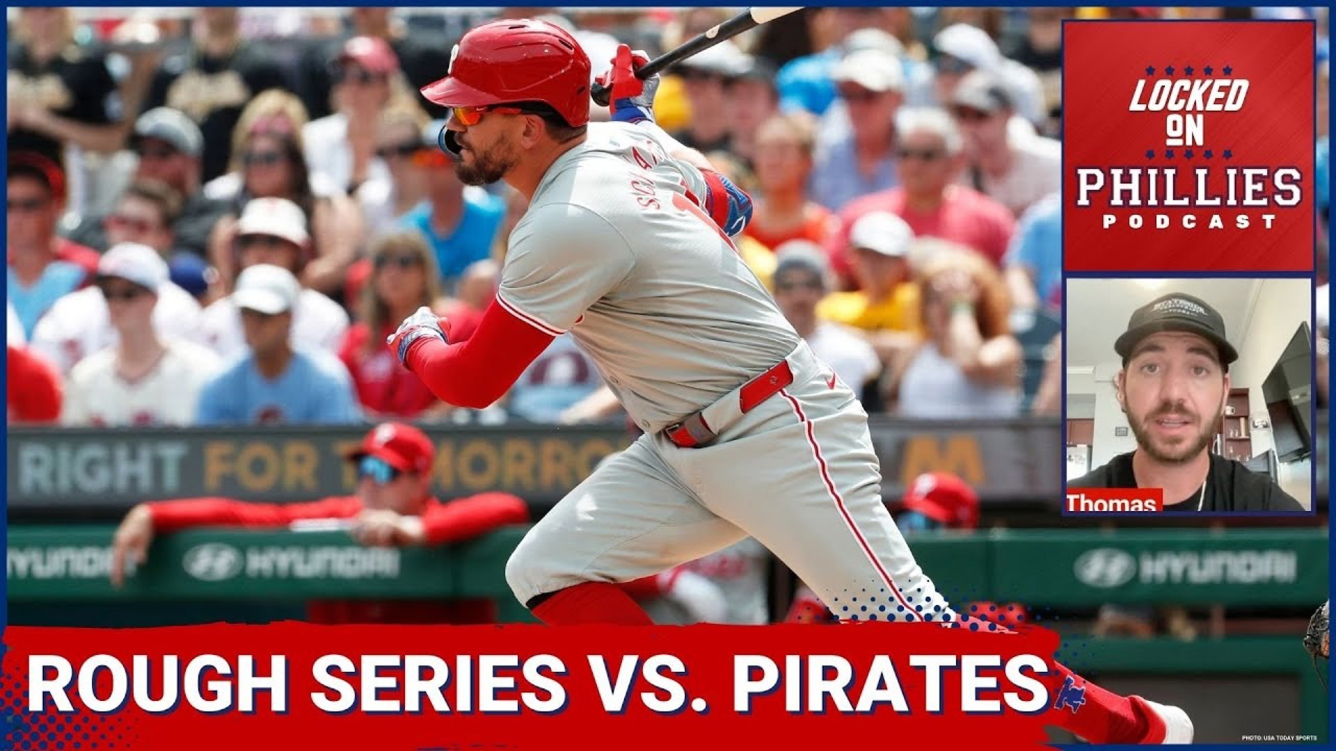 In today's episode, Connor reacts to a tough weekend for the Philadelphia Phillies as they dropped 2 of 3 in their series with the Pittsburgh Pirates.