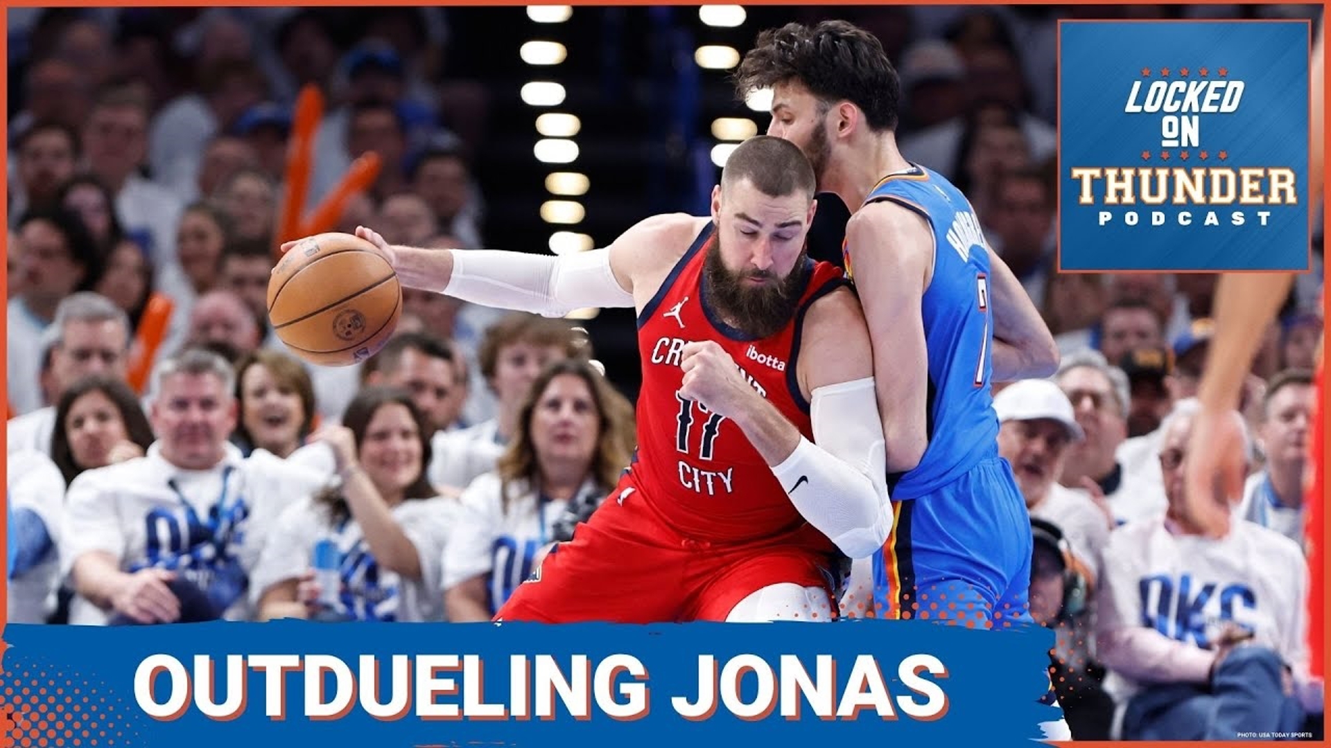 The Oklahoma City Thunder own a commanding 2-0 lead over the New Orleans Pelicans, no team has ever come back from down 0-3. Can the Pelicans make any adjustments?
