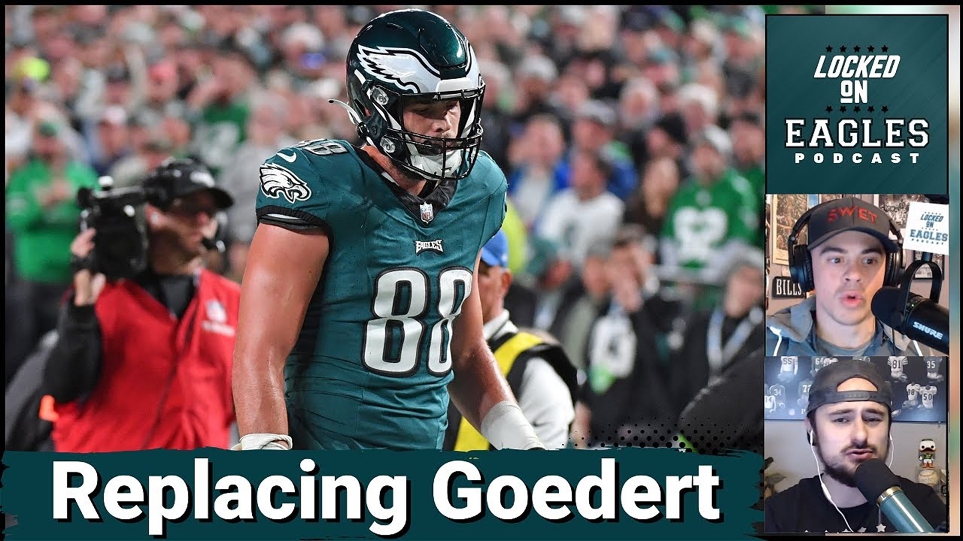 Philadelphia Eagles star tight end Dallas Goedert suffered a forearm fracture Sunday against Dallas that will keep him out for a month.