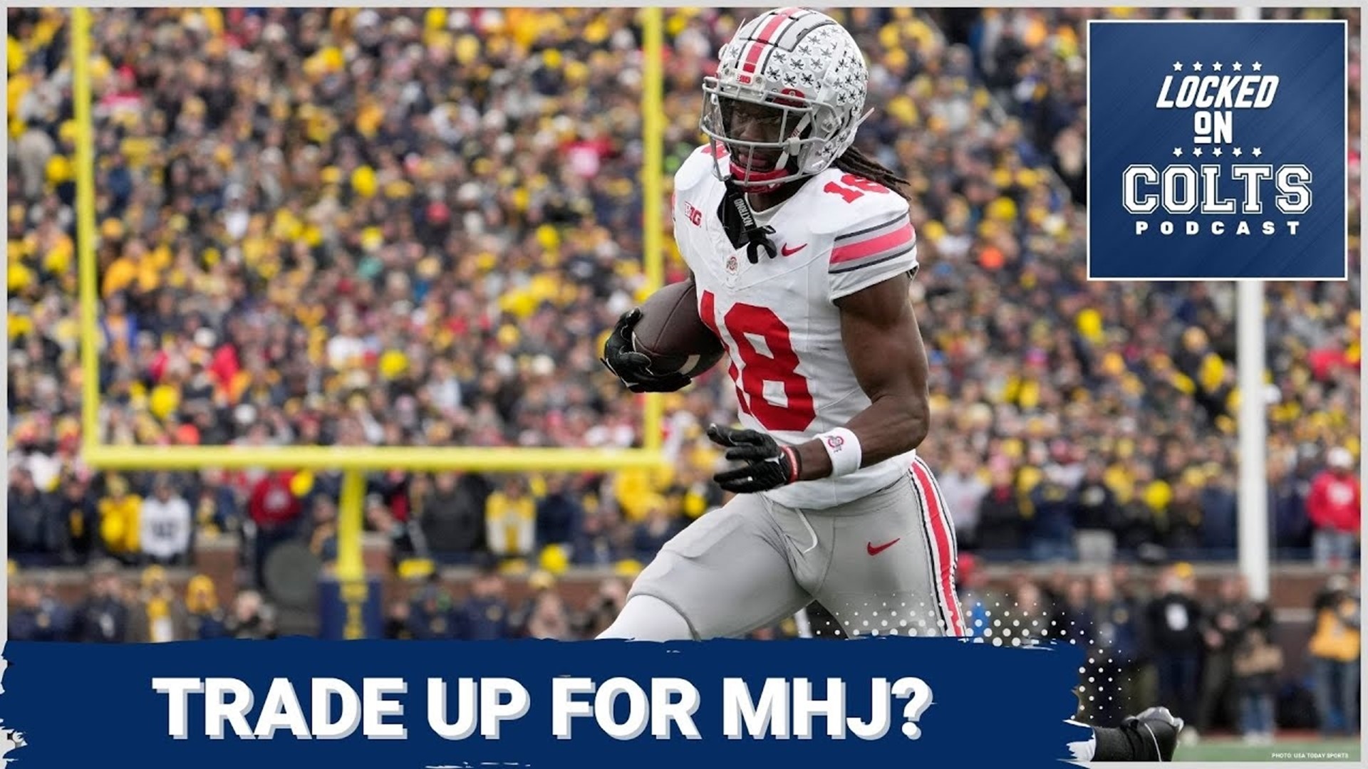 The Indianapolis Colts hold the 15th overall pick in the 2024 NFL Draft, but should they move up to select phenom Marvin Harrison Jr.