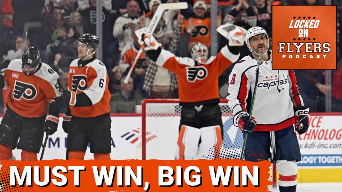 Philadelphia Flyers get a BIG win vs the Caps as Briere tries to quash Michkov vs Tocchet drama