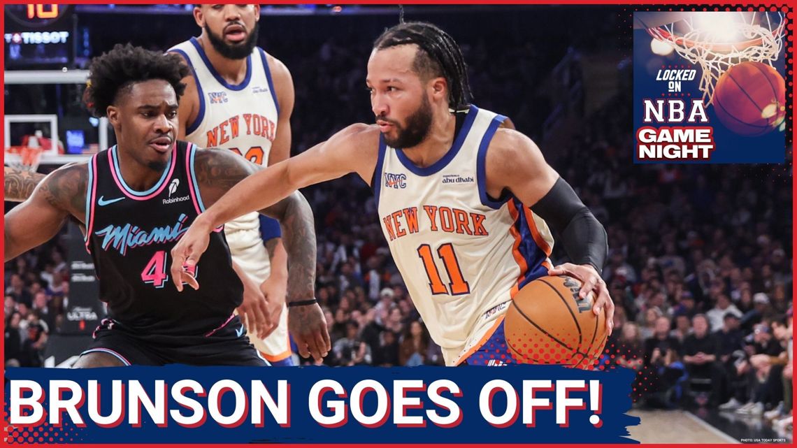 MASTERCLASS: Jalen Brunson DESTROYS Miami Heat! | Houston Rockets CHOKE Against Sacramento Kings?!