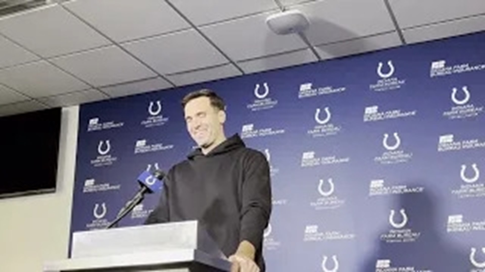 New Indianapolis Colts QB Joe Flacco spoke with media after signing his contract and discussed his stance on mentoring young QBs.