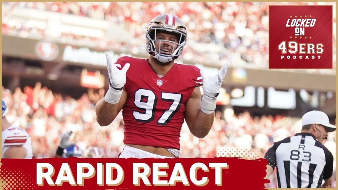 RAPID REACT: San Francisco 49ers HUGE Win Over the Pittsburgh