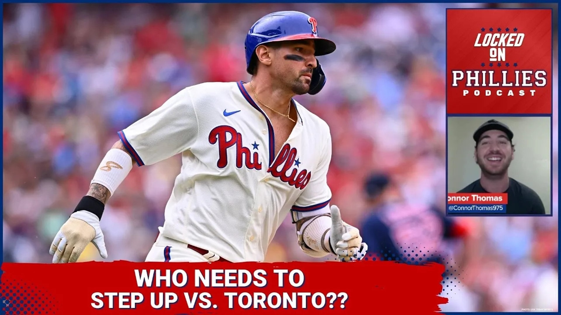 In today's episode, Connor previews the upcoming series the Philadelphia Phillies have with the Toronto Blue Jays at Citizens Bank Park.