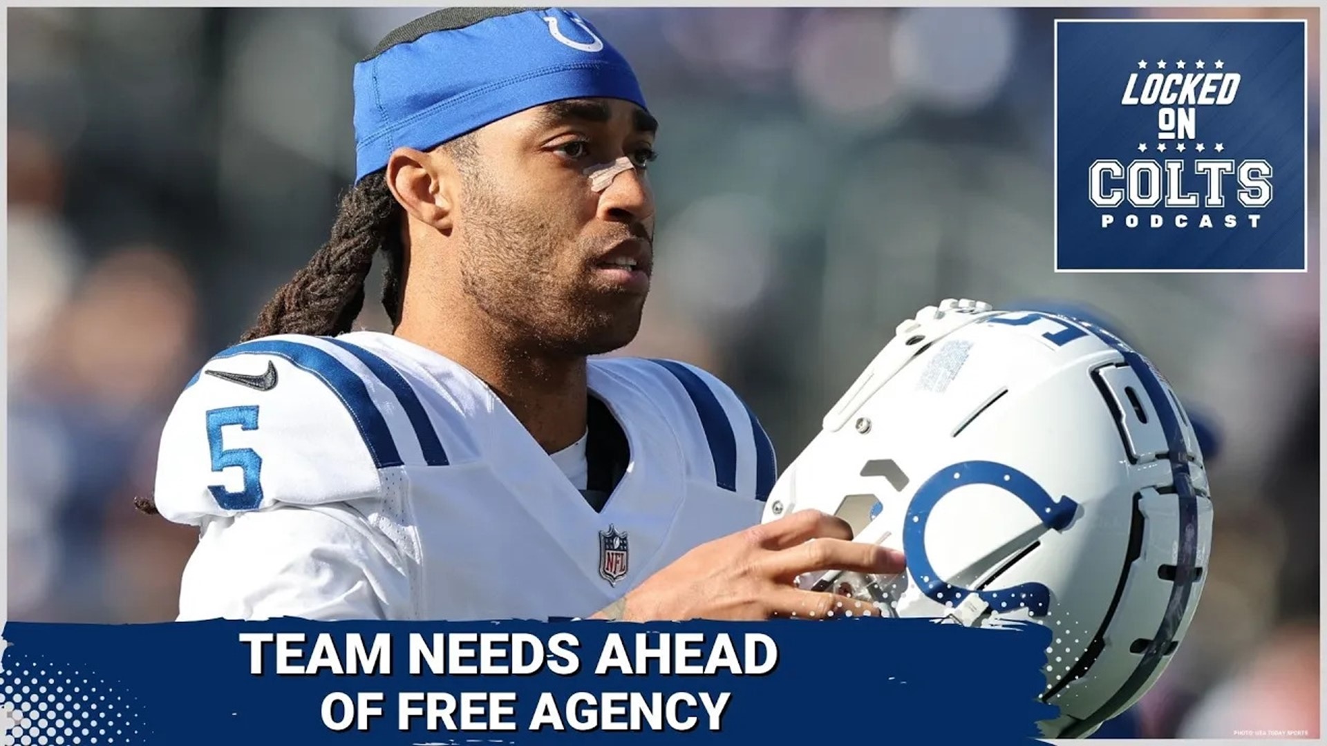 NFL free agency begins next week, and the Indianapolis Colts have three big needs. Of course, quarterback, but also cornerback and offensive line depth are needed.