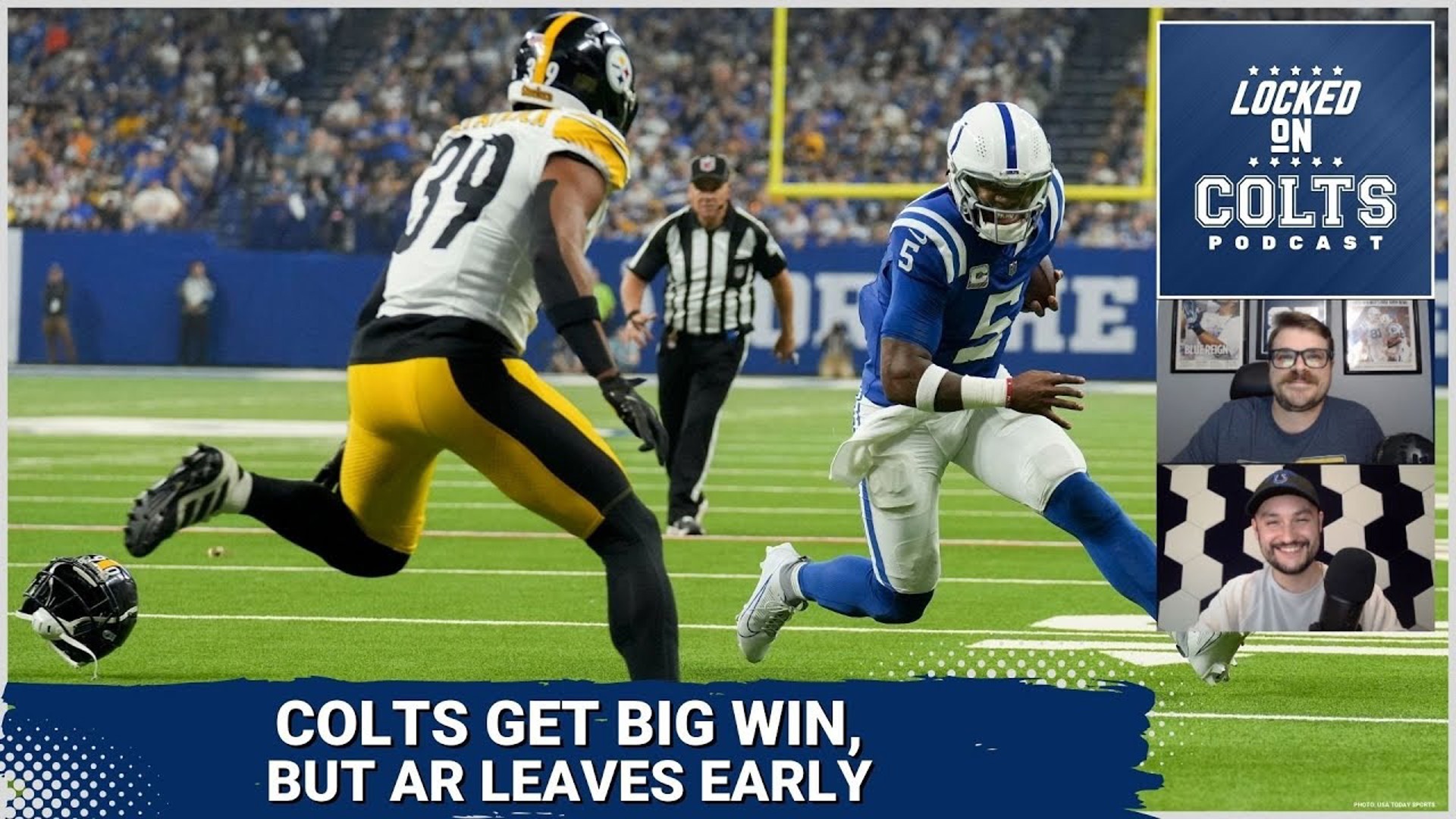 The Indianapolis Colts weathered a second-half storm en route to a 27-24 victory over the previously undefeated Pittsburgh Steelers.