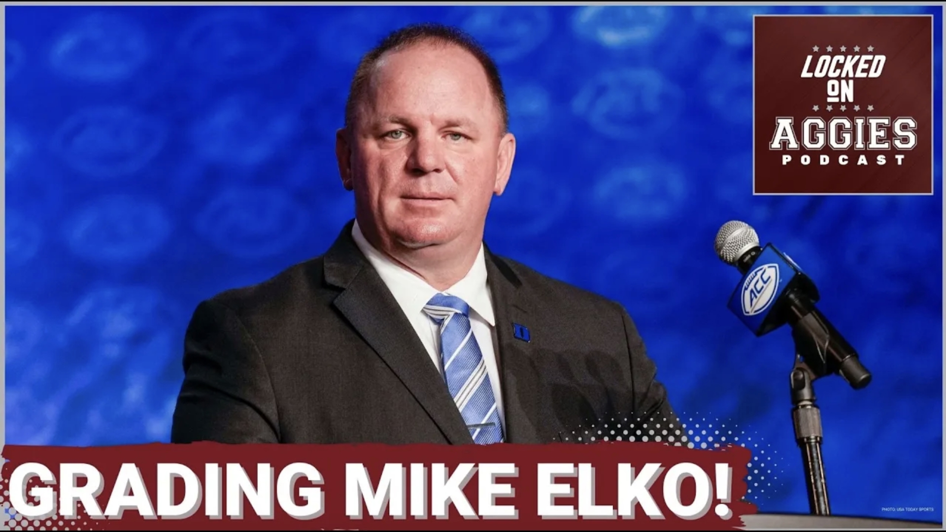 On today's episode of Locked On Aggies, host Andrew Stefaniak graded the job Texas A&M's new head football coach, Mike Elko, has done since taking over