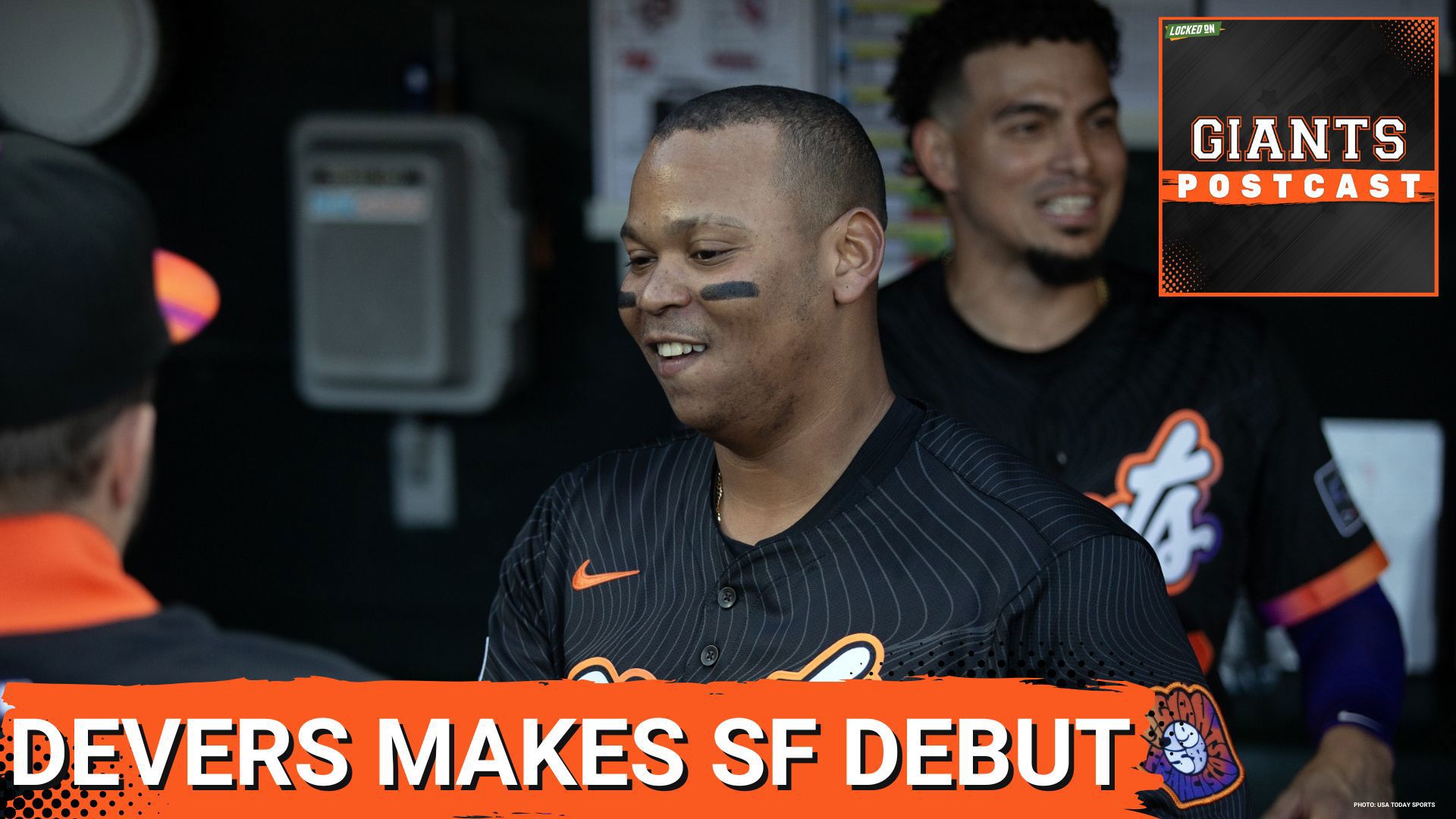 Rafael Devers made his debut for the San Francisco Giants and made an immediate impact, but they couldn't get the win over the Cleveland Guardians.