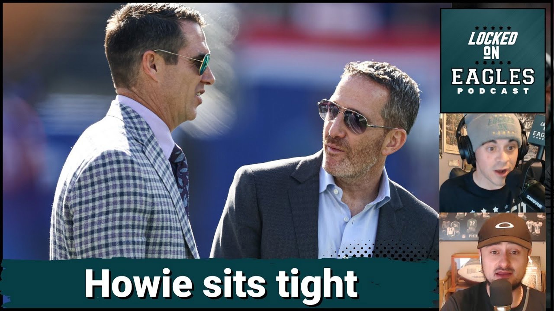 Was Philadelphia Eagles general manager Howie Roseman right not to make a trade before Tuesday's deadline?