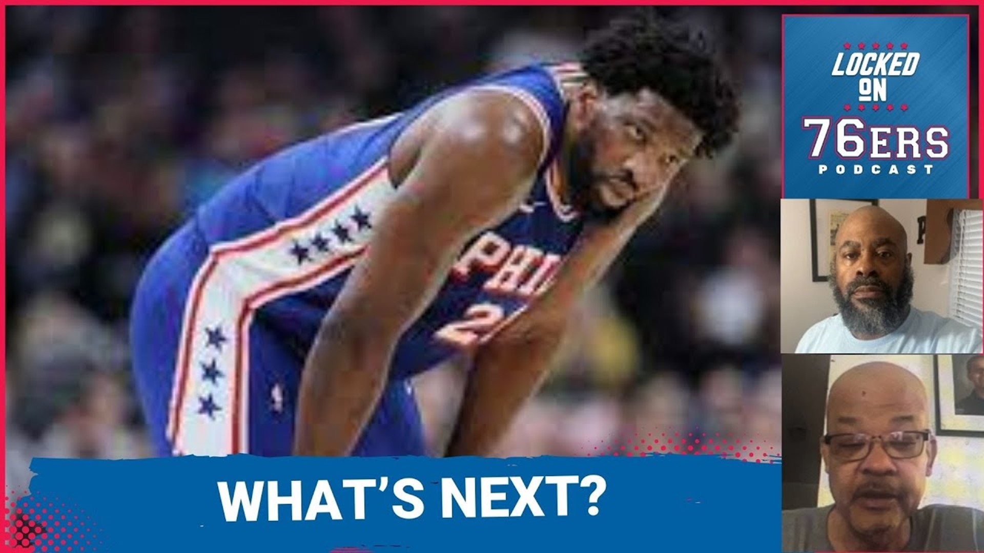 Latest on Joel Embiid's knee situation, Sixers sliding down Eastern Conference standings