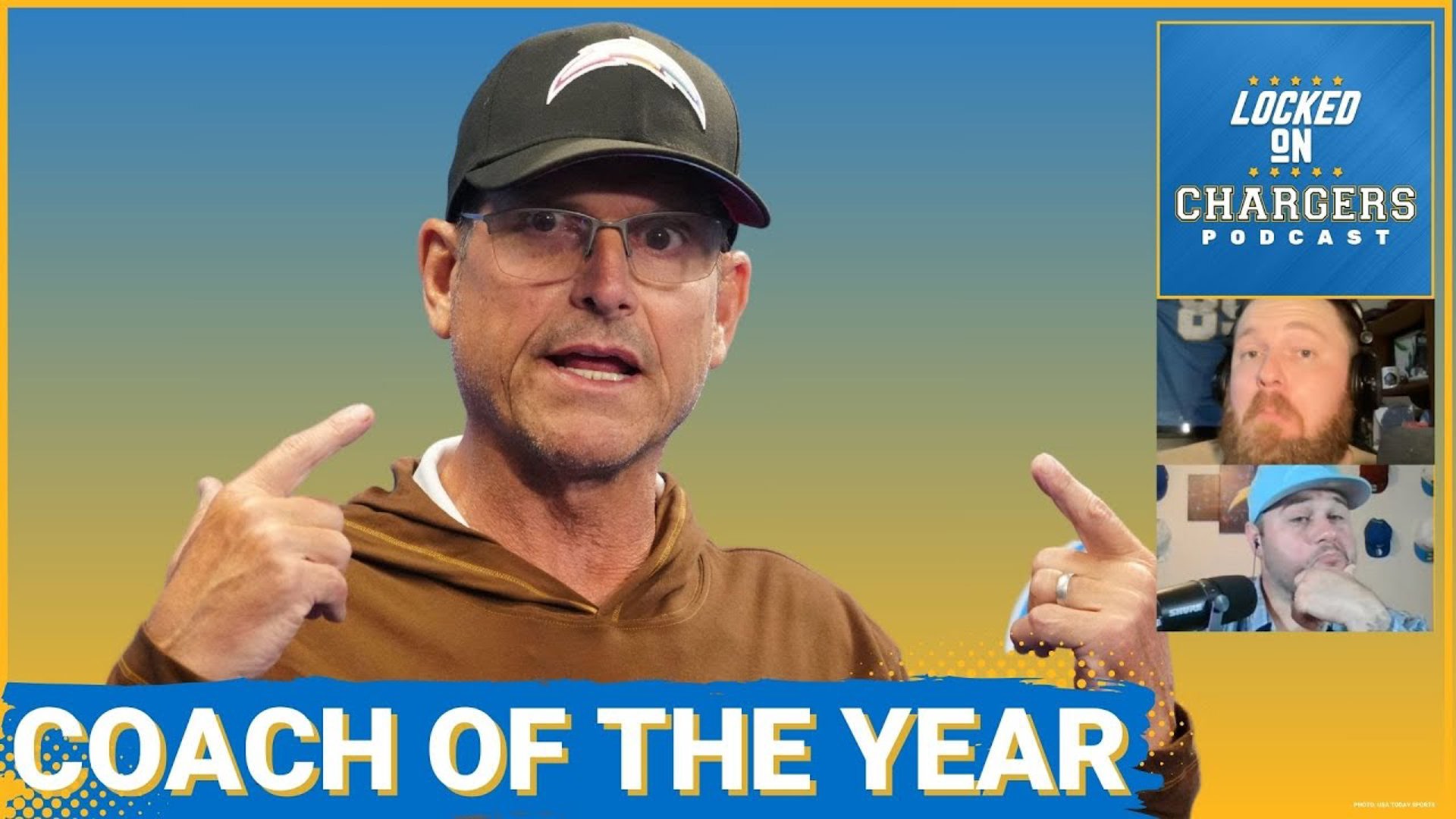 Chargers Jim Harbaugh is Favorite to Win Coach of the Year And He's ...