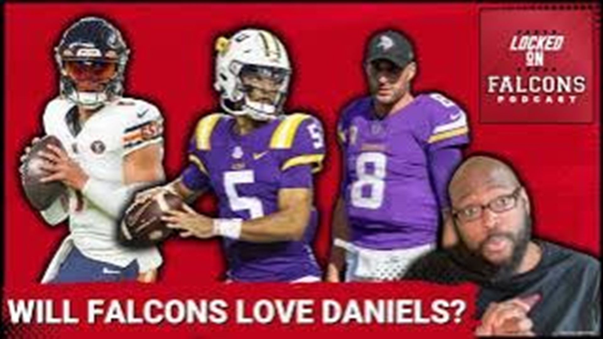 Will the Atlanta Falcons trade up in 2024 NFL Draft to get LSU QB