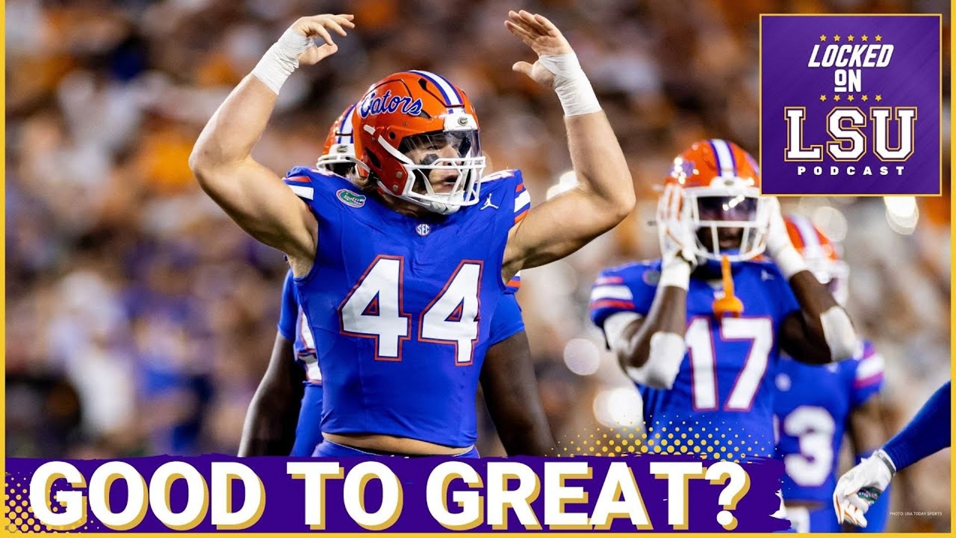 Florida transfer Jack Pyburn visited with Matt Moscona and discusses why he chose LSU and how he fits in at LSU in 2025.