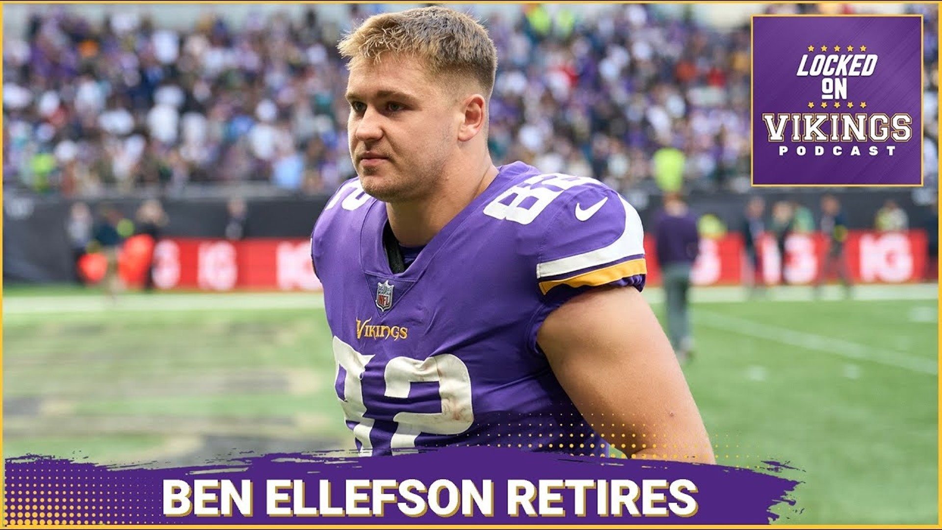 Minnesota Vikings TE Ben Ellefson has retired after just three years in the NFL. These kinds of retirements are getting more and more common.