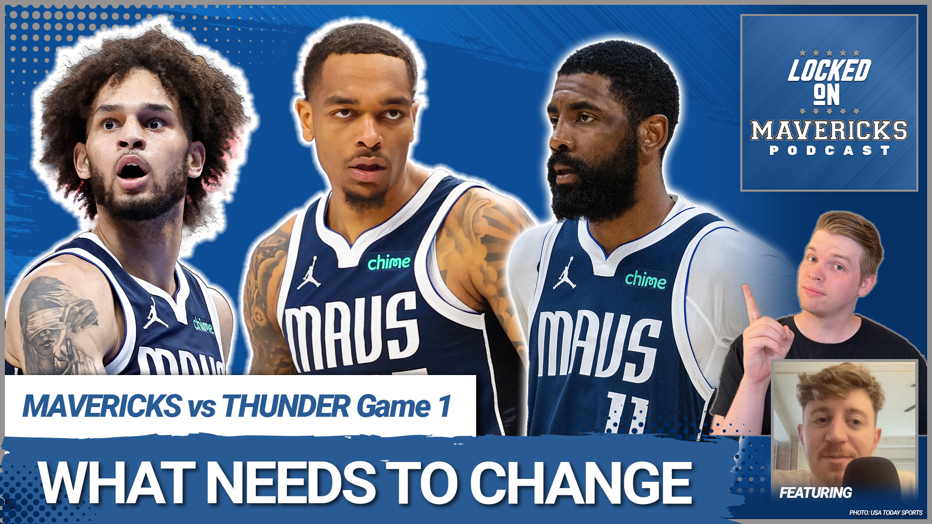 Nick Angstadt is joined by Tim Cato to breakdown the changes the Dallas Mavericks need to make from Game 1 to Game 2 against the Oklahoma City Thunder.