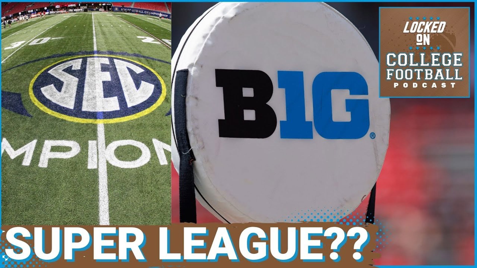 The Big 10 and SEC are already set to dominate College Football for the foreseeable future, could they form a super league one day?